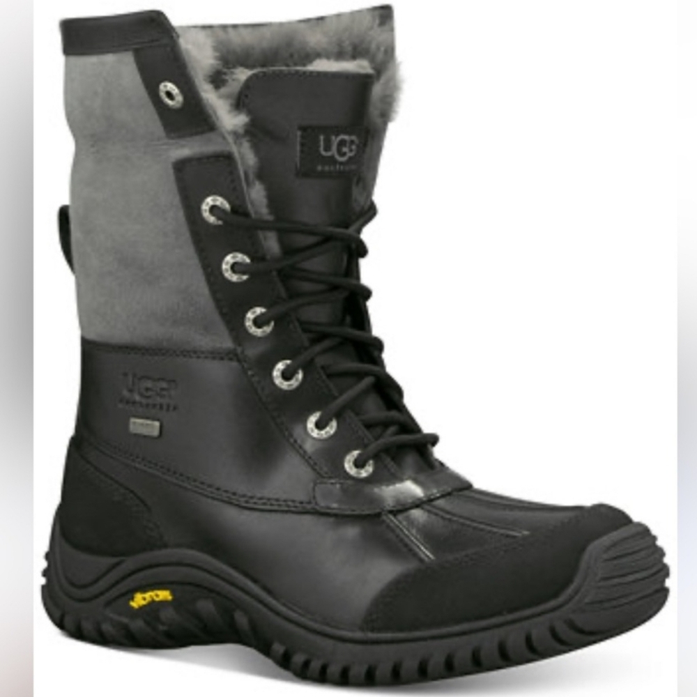 UGG Adirondack II Leather & Shearling Boot - Picture 1 of 12